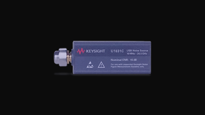 U1831C USB 智能噪聲源，10 MHz 至 26.5 GHz，ENR 15 dB